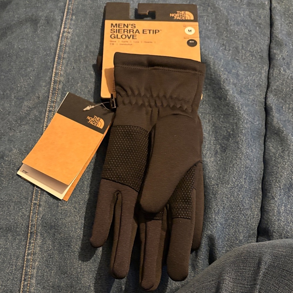 The North Face Men's Sierra Etip Gloves - Dark Gray